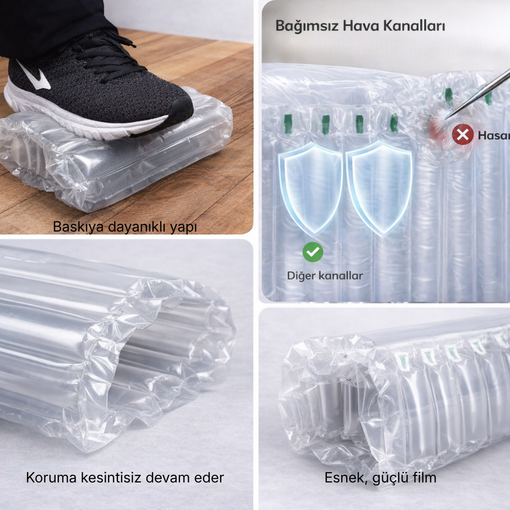 Hava Kanallı Koruyucu Ambalaj 50cm X 250m