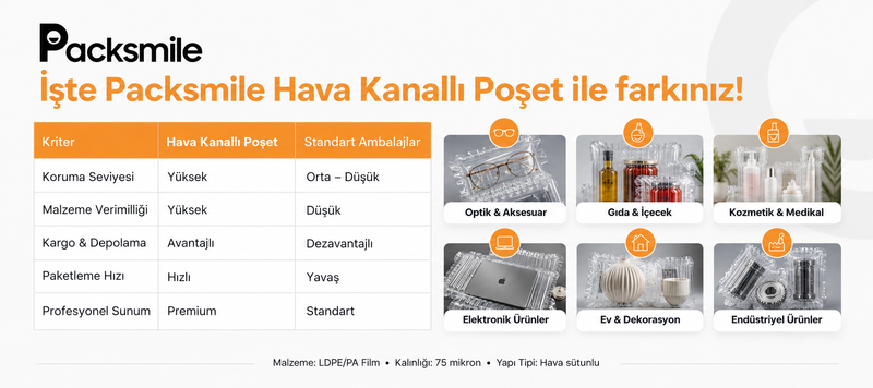 Yüksek Koruma, Verimli Paketleme