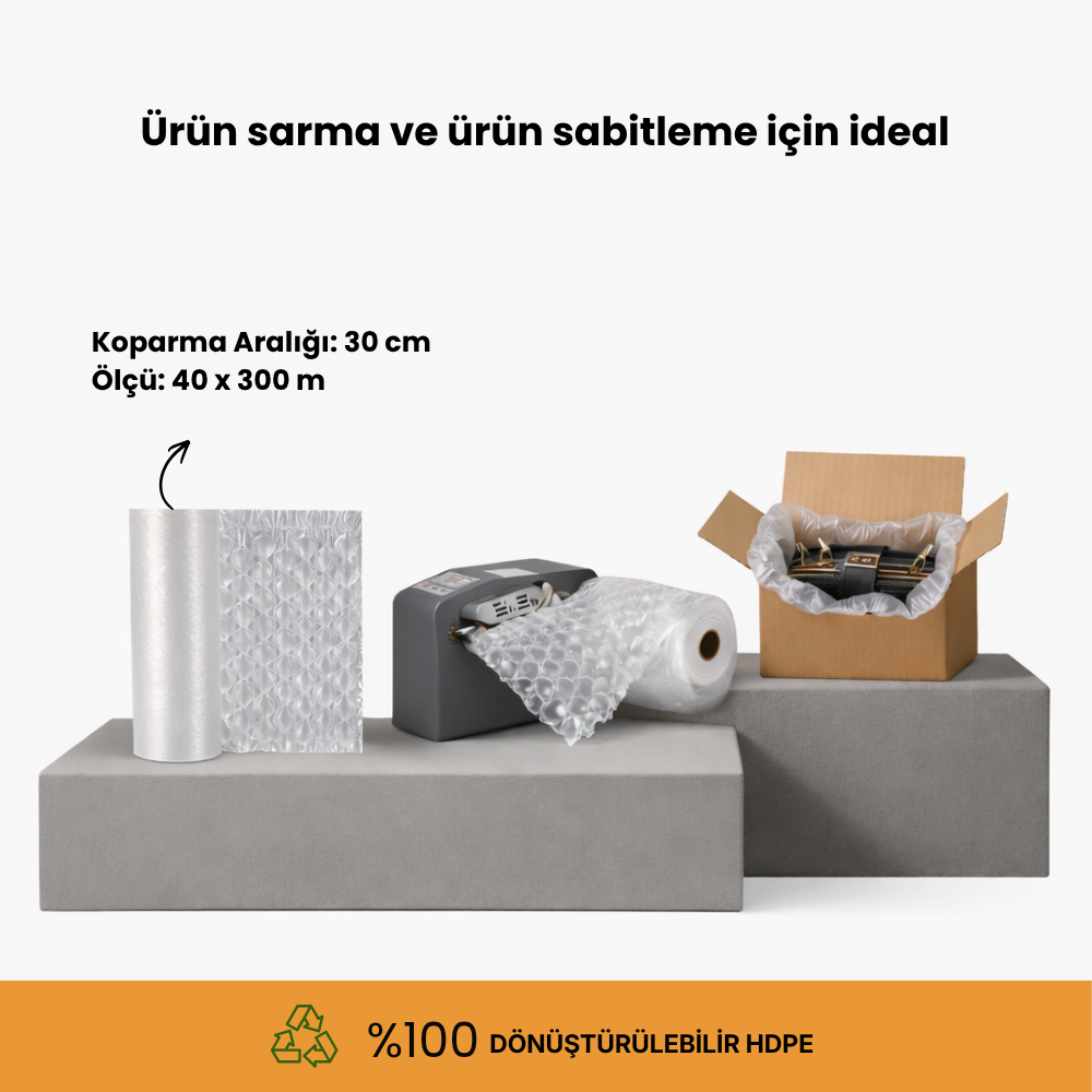 Kabarcıklı Hava Yastığı Rulosu