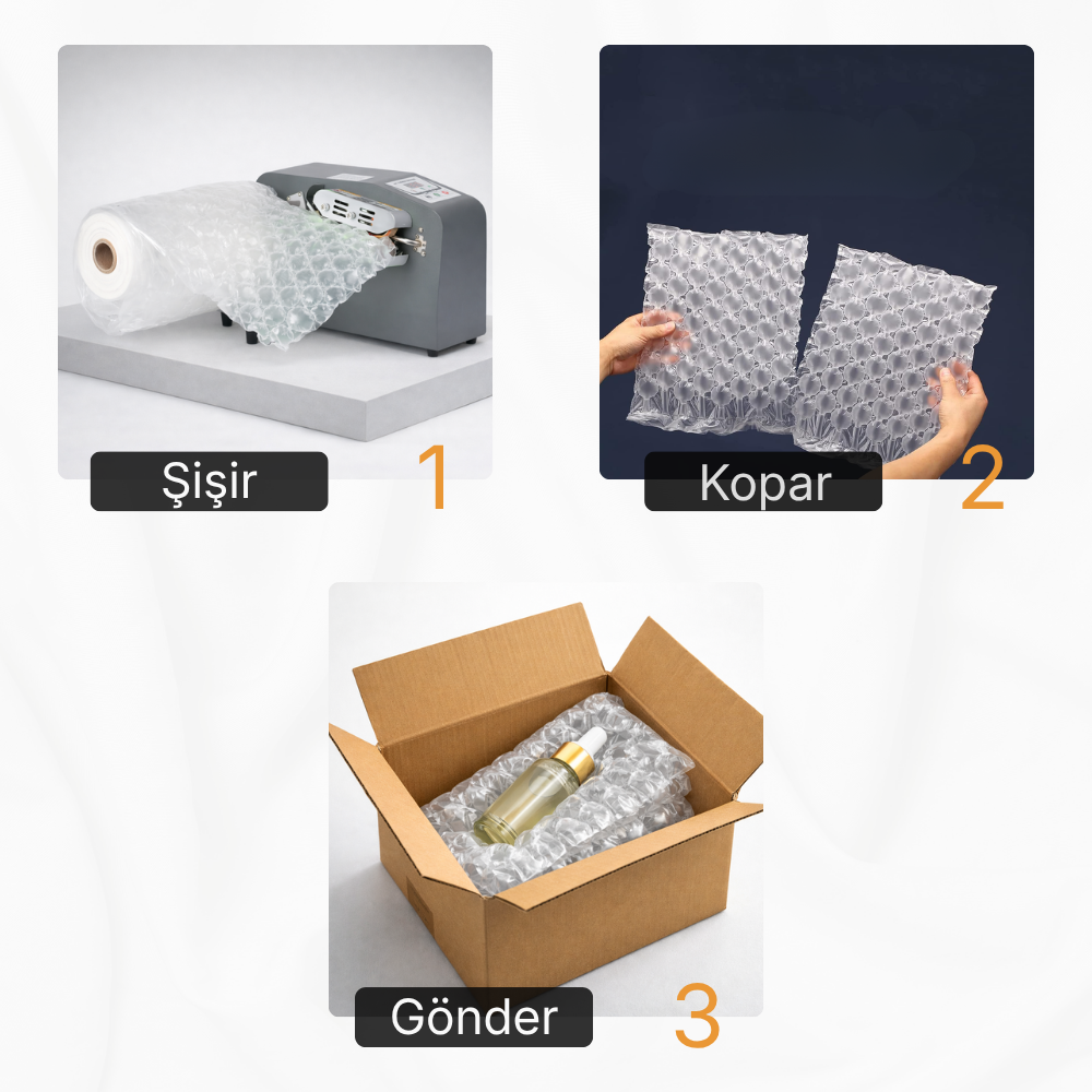 Kabarcıklı Hava Yastığı Rulosu