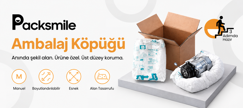 Anında şekil alır. Ürüne özel koruma oluşturur.
